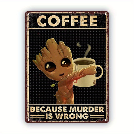 Groot Star Wars Vintage Metal Sign -