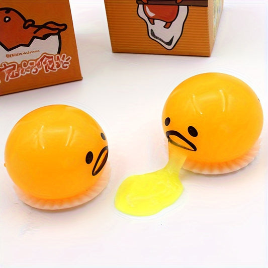 Squishy Puking Egg Yolk Relax Toy