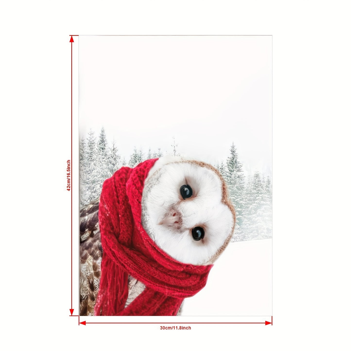 Charming Owl-Themed Canvas Art Print