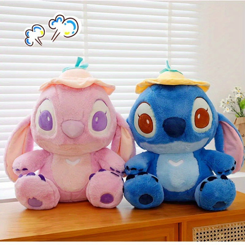 Stitch Plush Toy with Ruffled Collar -