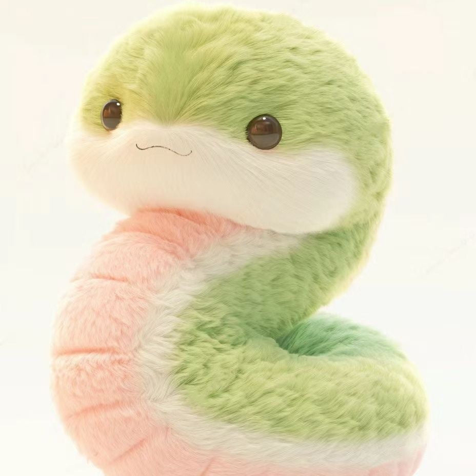 Cute Baby Snake Plush Toy