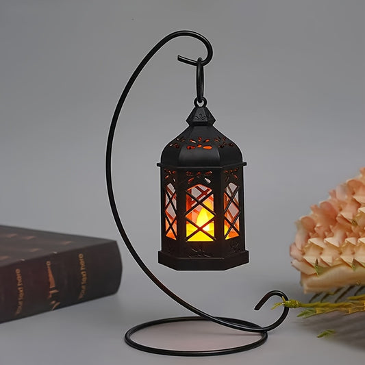 "Seasonal Flair" Vintage Led Candle Lantern