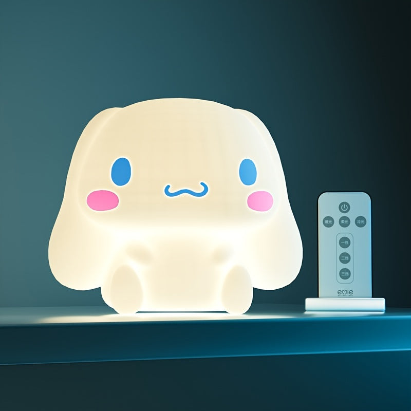 Night Light Cute Style Silicone Soft Touch Light Up