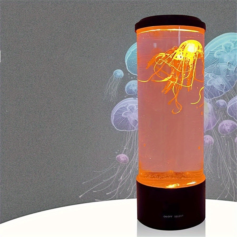 "Luminous Art" Enchanting Jellyfish Led Lamp