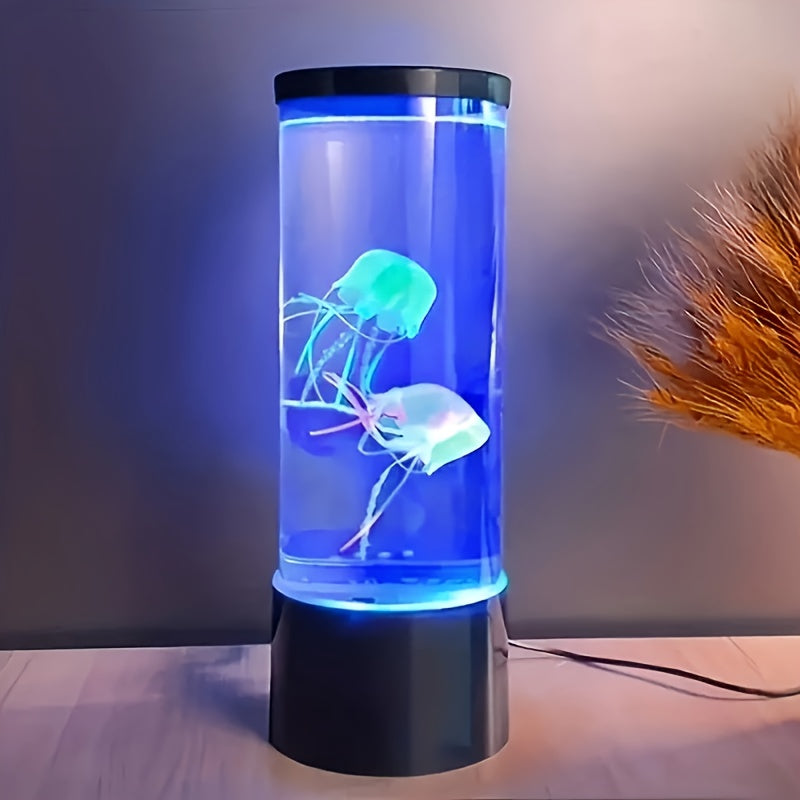 "Luminous Art" Enchanting Jellyfish Led Lamp