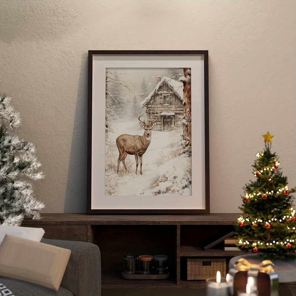 Set of 3 Christmas Wall Art Prints