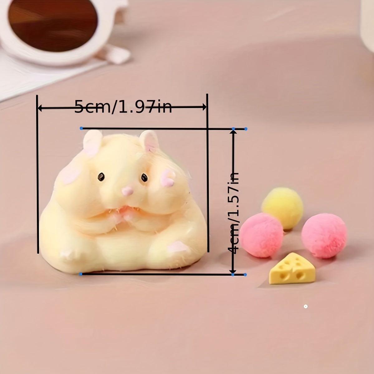 Adorable Squeeze Hamster Relax Toy