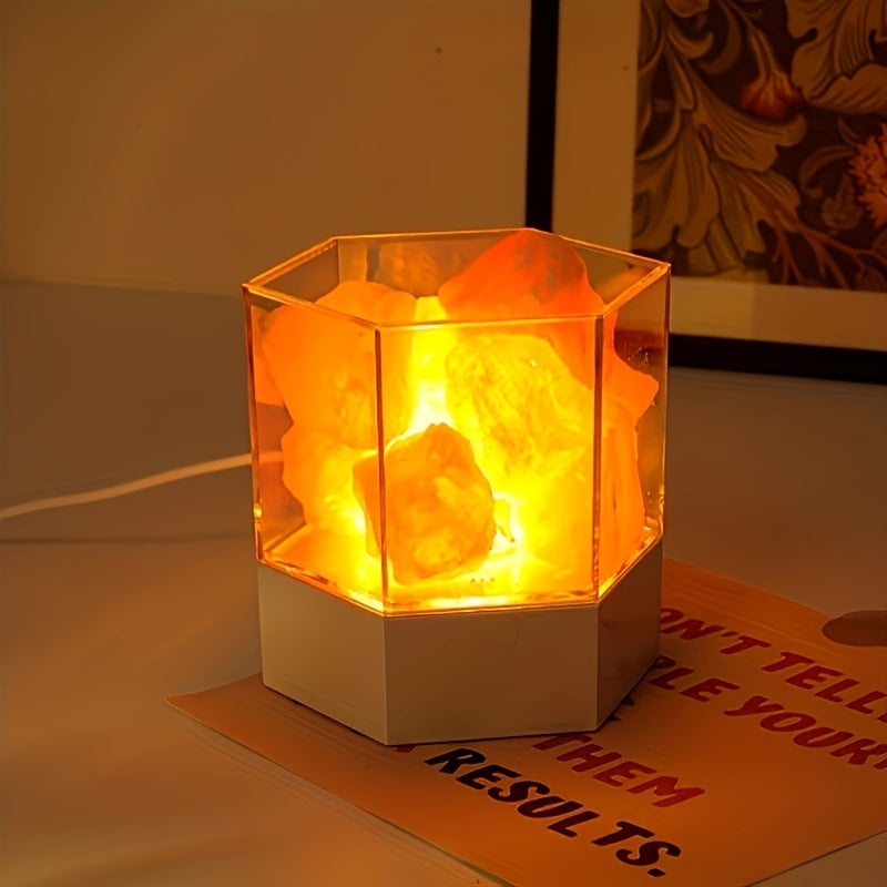 Bedroom Salt Stone Lamp