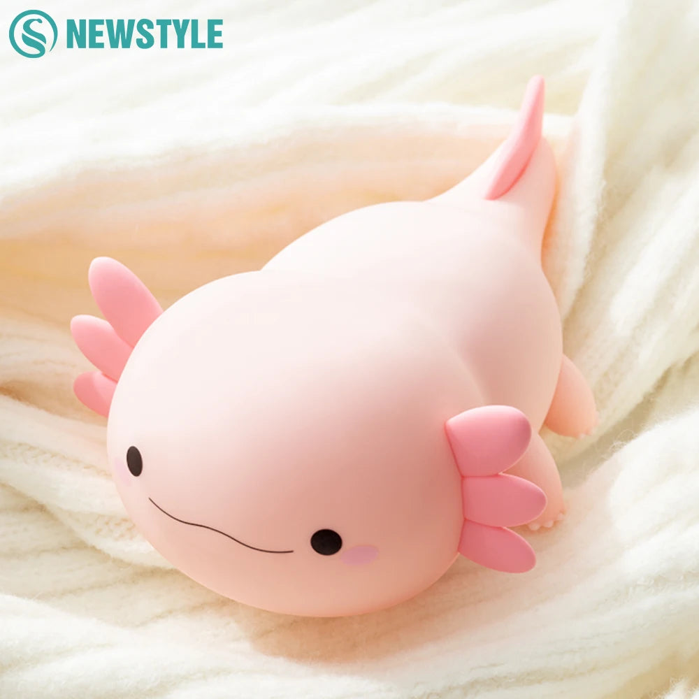 Novelty Silicone Axolotl Night Light