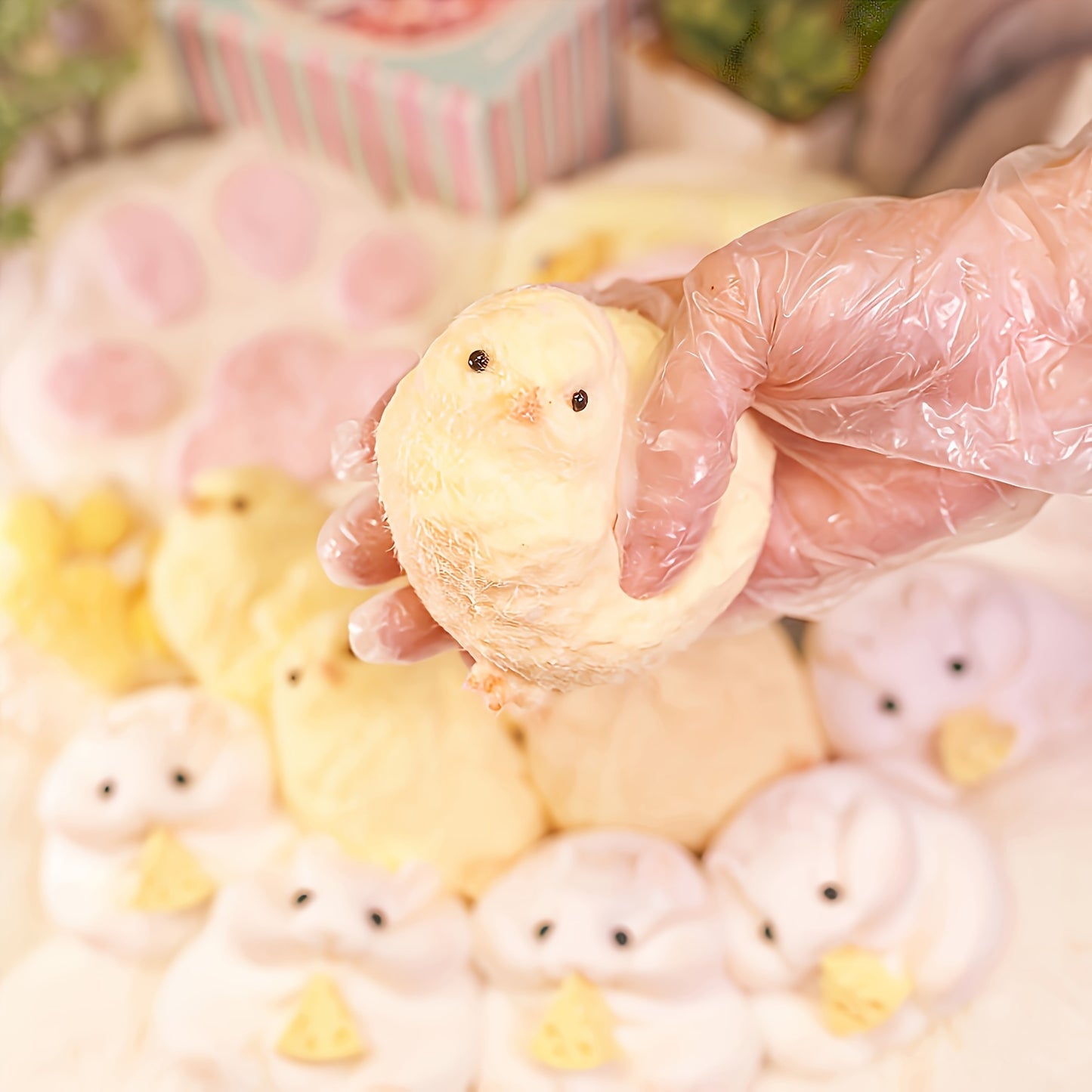 Handcrafted Soft Silicone Chick Relax Toy