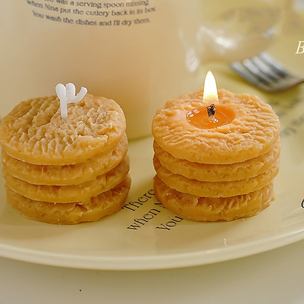 4pcs Cookie Aromatherapy Candle Gift Box