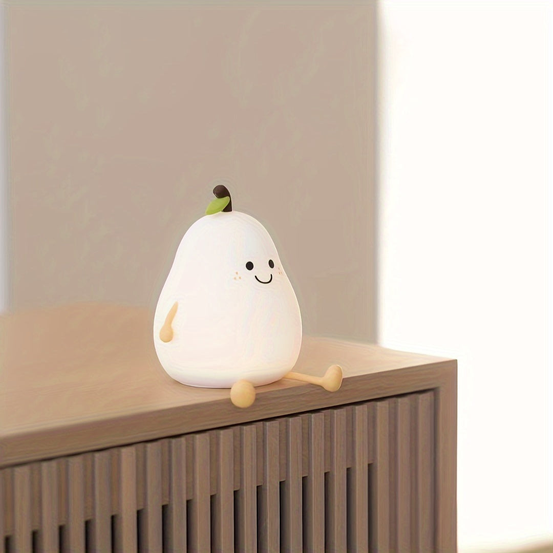 1pc Cute Pear Night Light